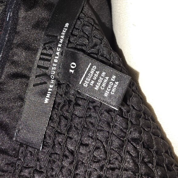 White House Black Market Off-Shoulder Jacquard Corset Top – Size 10 - Picture 5 of 6